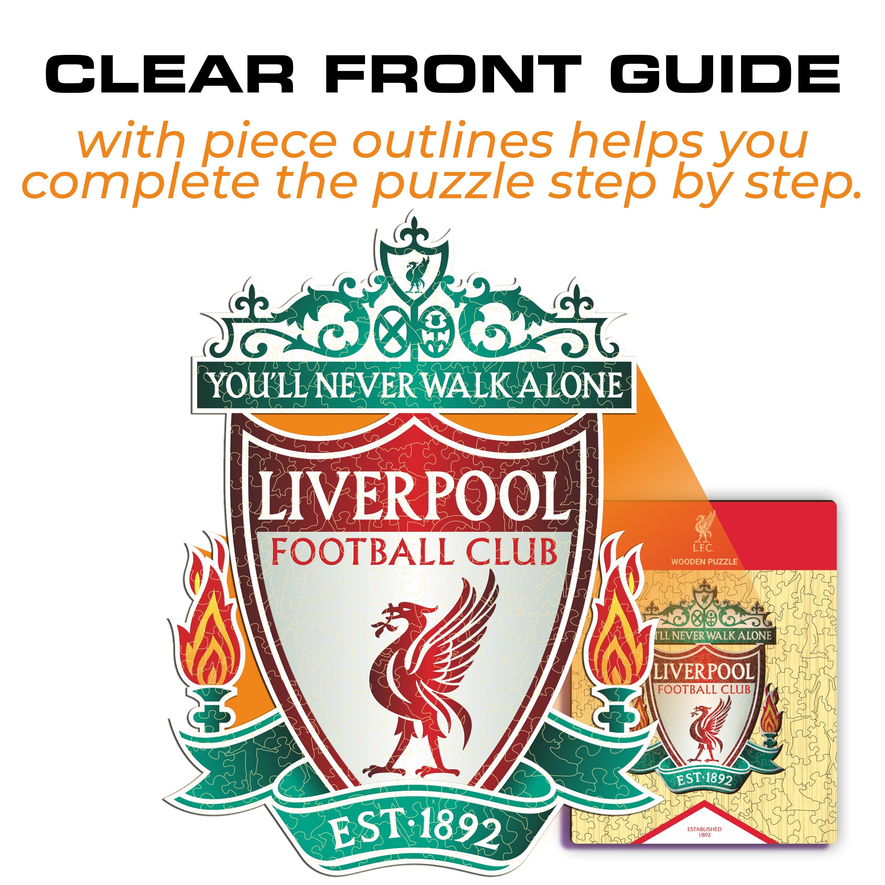 Liverpool FC® Logo - Wooden Puzzle