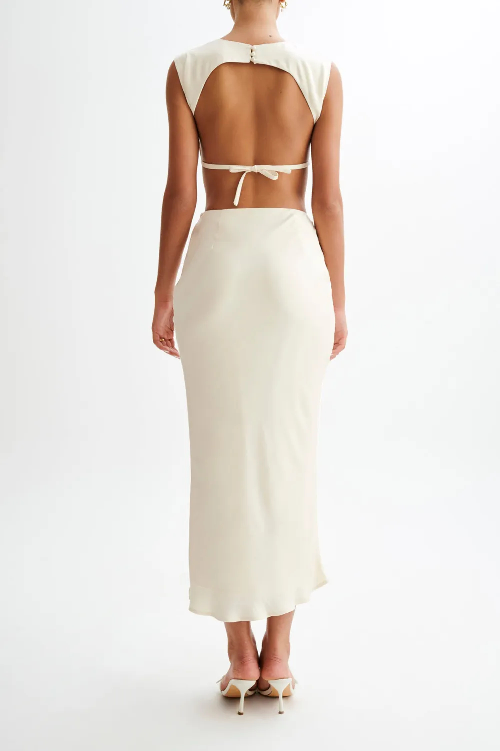 Satin Maxi Skirt