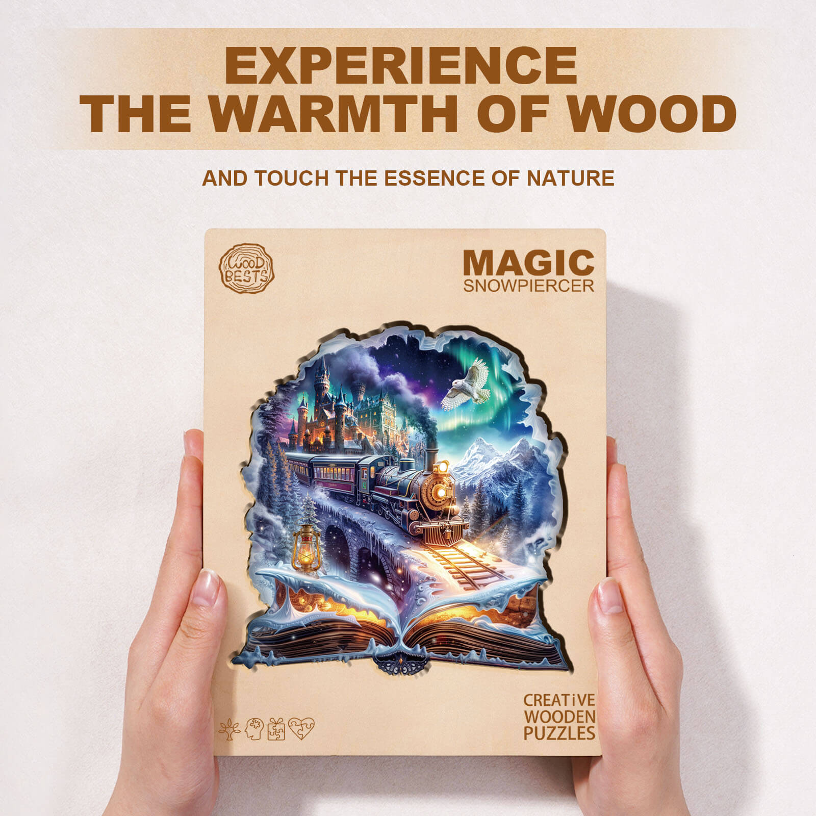 Magic Snowpiercer Wooden Jigsaw Puzzle