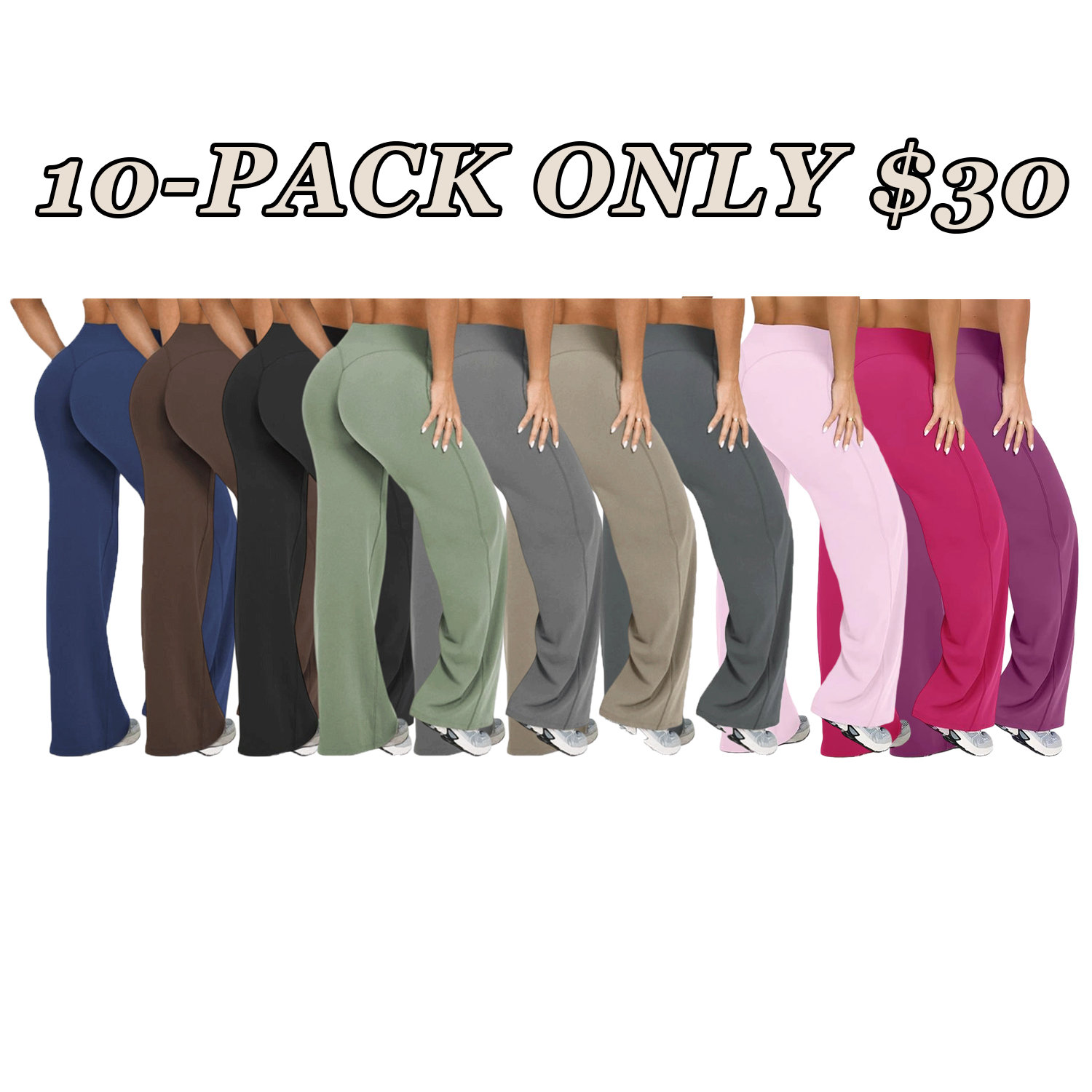 Women’s Casual Wide-Leg Sport Pants – Comfortable Loose-Fit Trousers for Fall & Winter