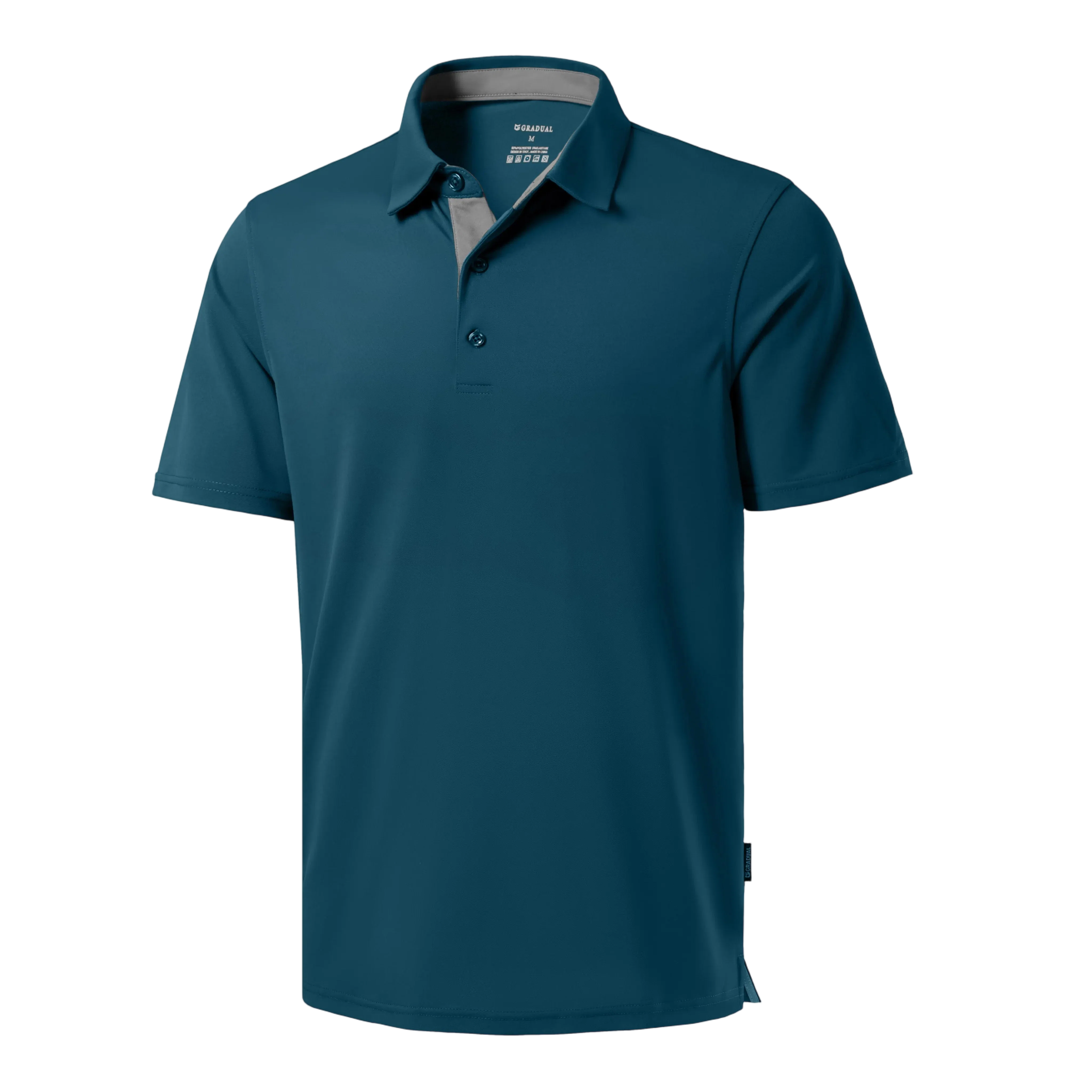 Free shipping 12-Pack Men's UPF50+ Shirts Shortsleeve Collared Polo Shirts Plus sizes:S-6XL