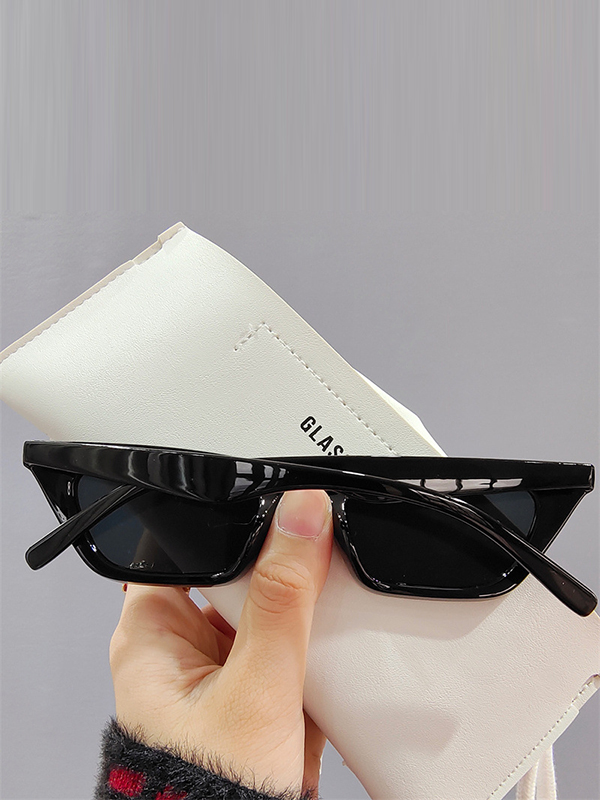 Geometric Sun-Protection Sunglasses Accessories