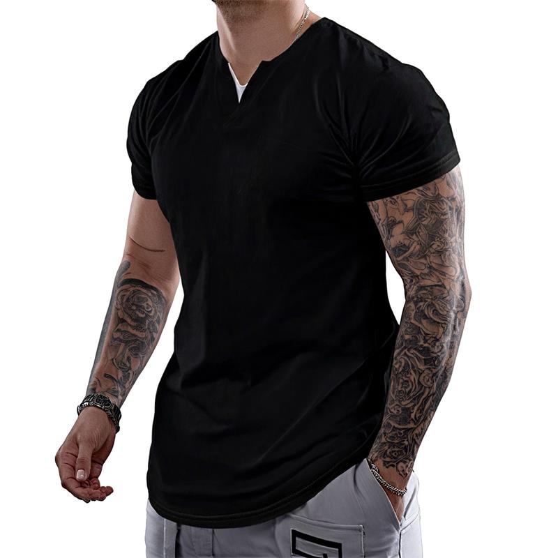 Men’s Slim Fit V-Neck Performance T-Shirt