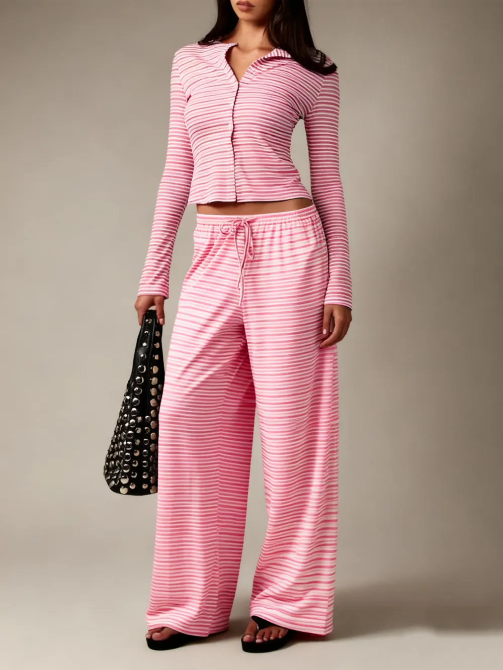 Women's Casual Loose-Fit Knitted Set