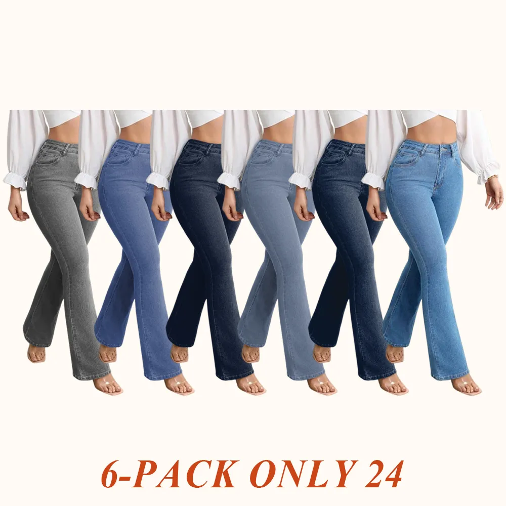 Women's slim-fit flared pants