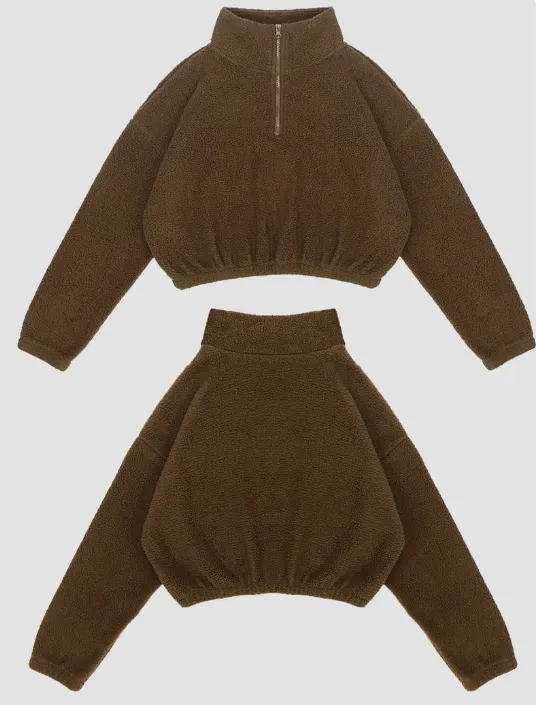 Women's Solid Thermal Lined 3-Piece Tracksuit Set