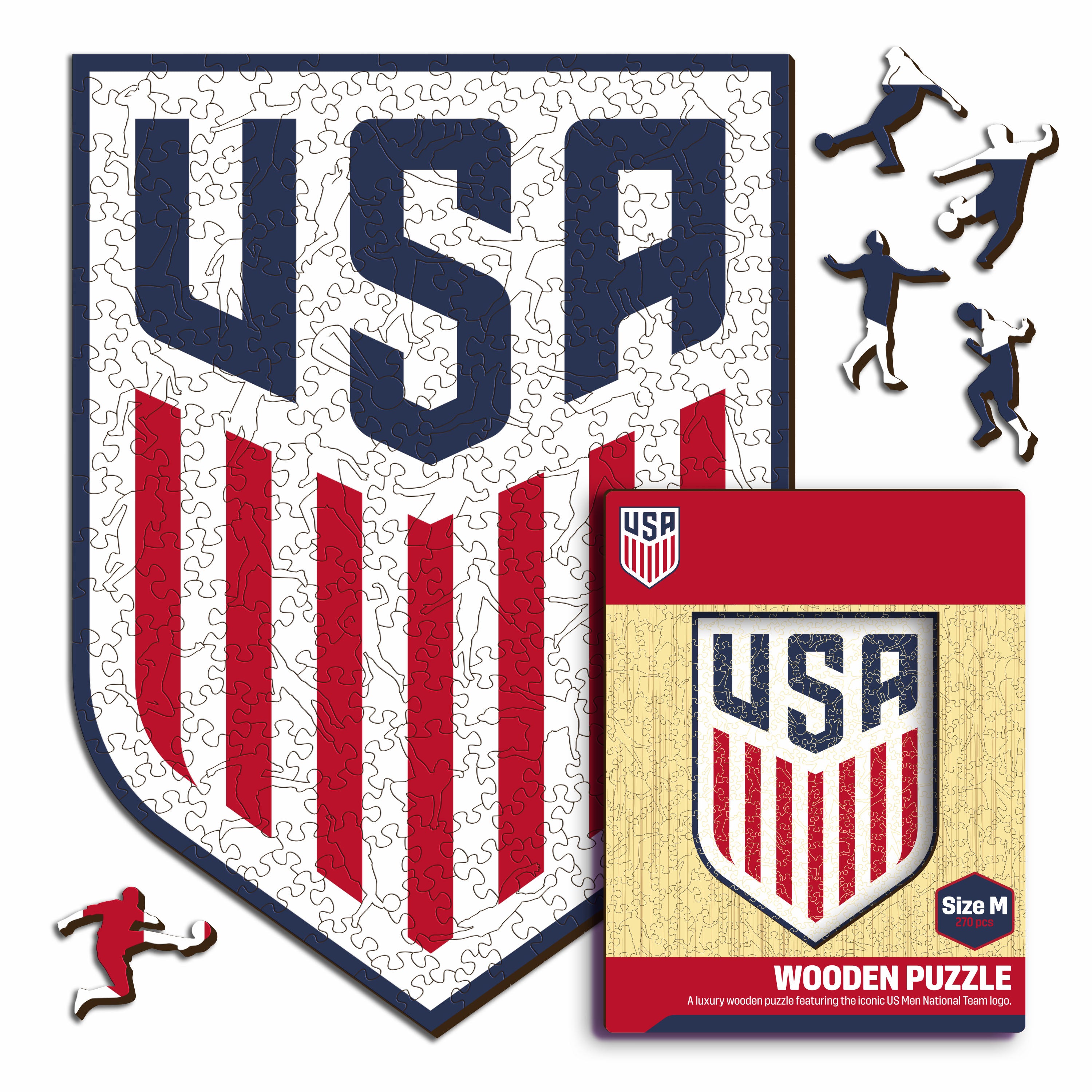 USMNT® Logo - Wooden Puzzle