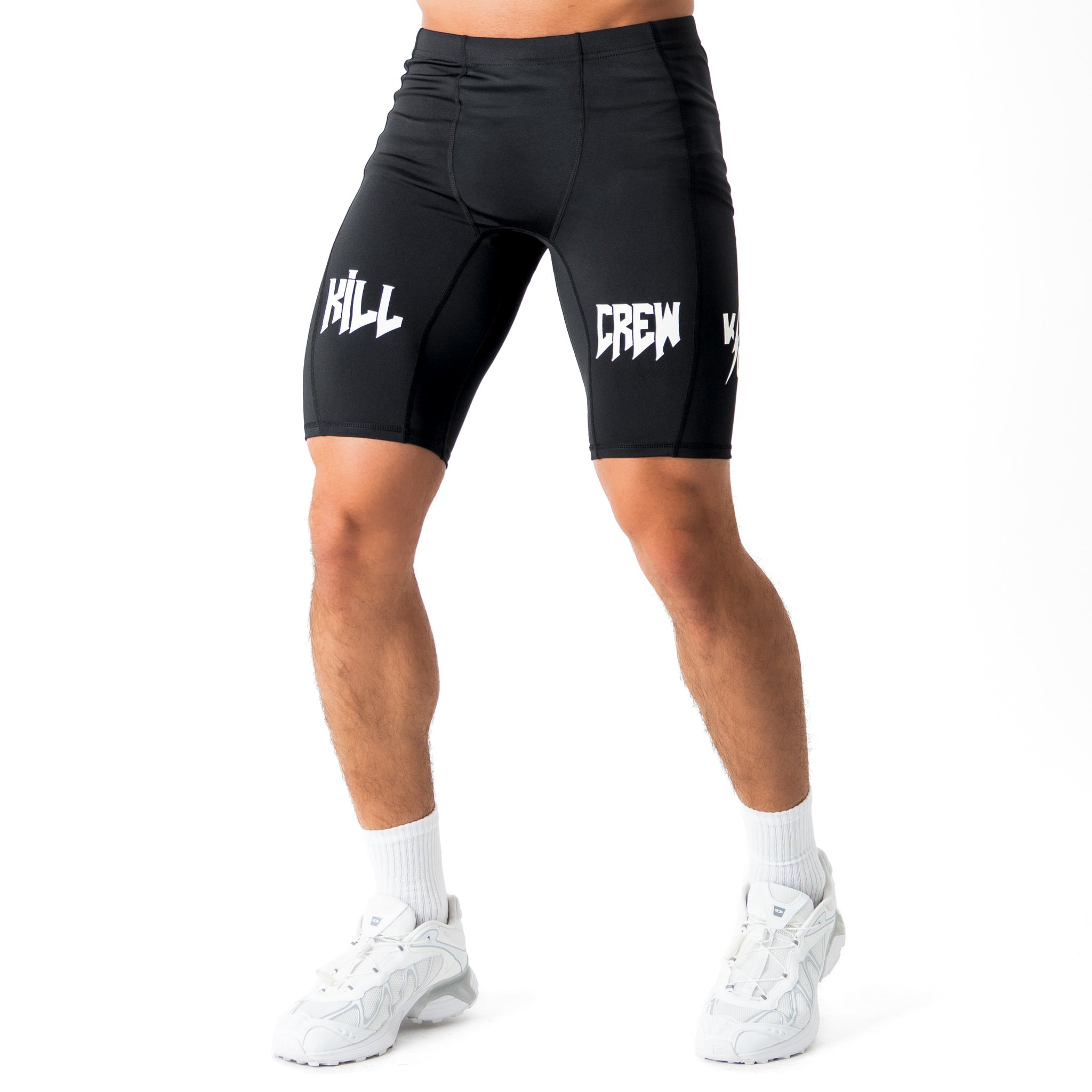 TIRADE TECH COMPRESSION SHORTS - BLACK