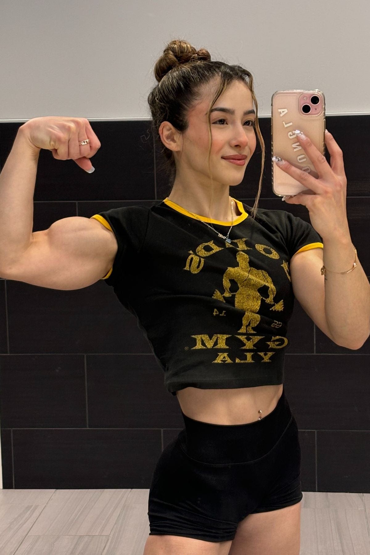 W479 Gold's Gym Classic Baby Tee