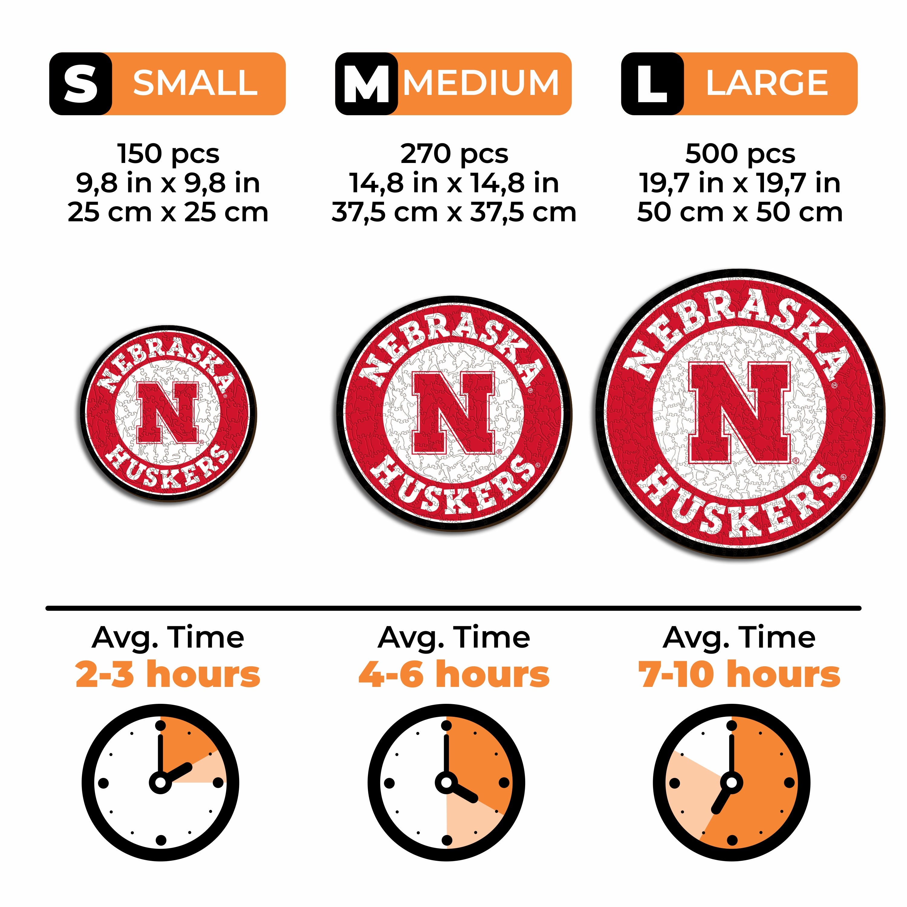 University of Nebraska - Wooden Puzzle
