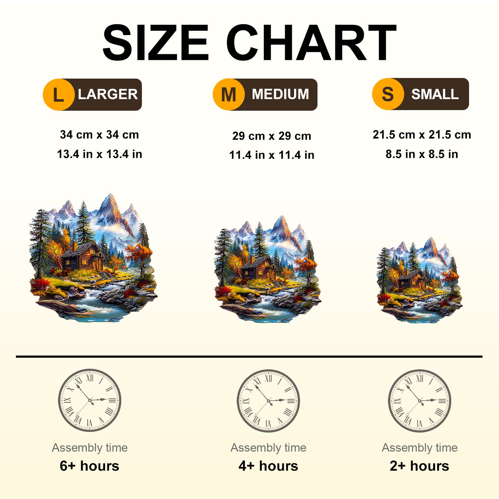 Alpine Flow Wooden Jigsaw Puzzle