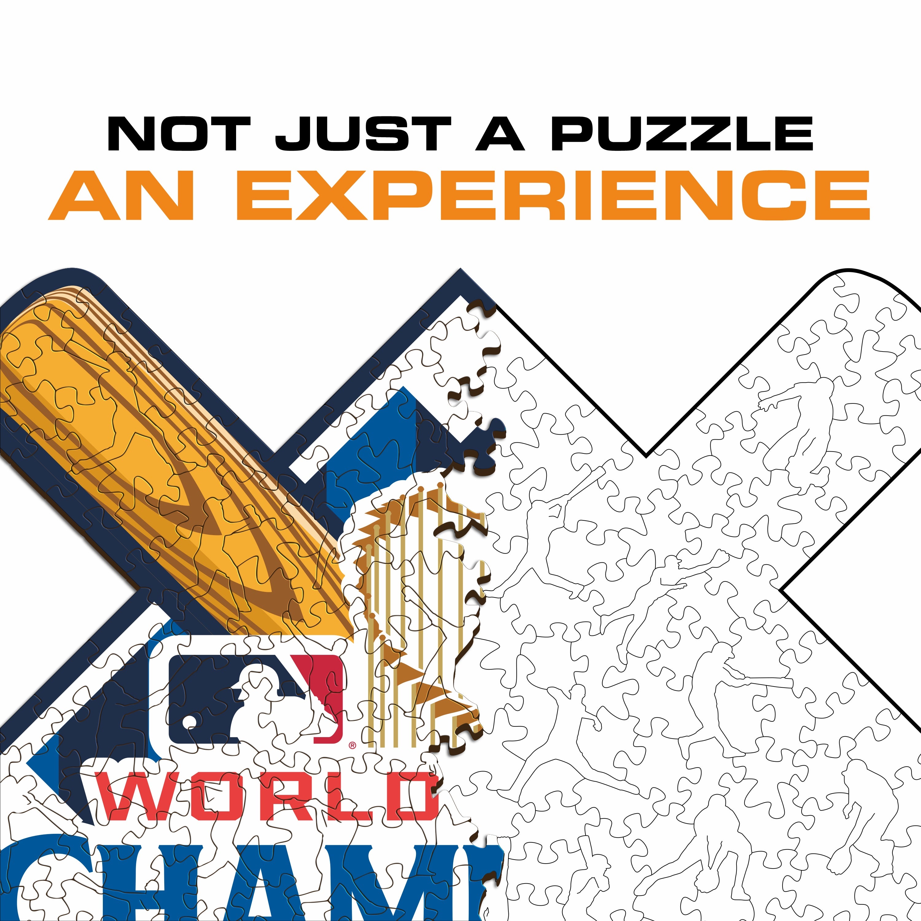 Los Angeles Dodgers™ 2024 World Series - Wooden Puzzle
