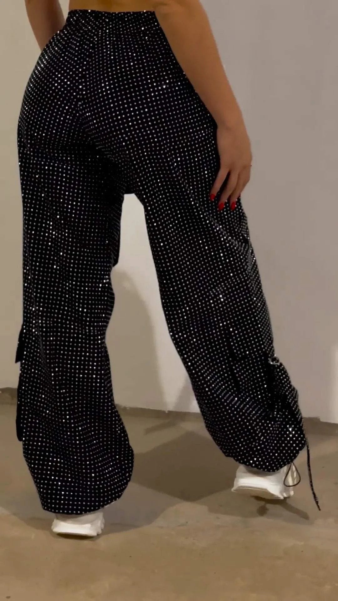 Women's Sequined Trousers