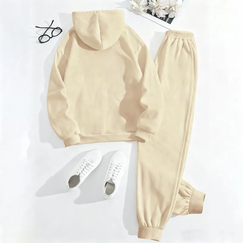 Women's Milano prints City print hoodie and drawstring track pants set