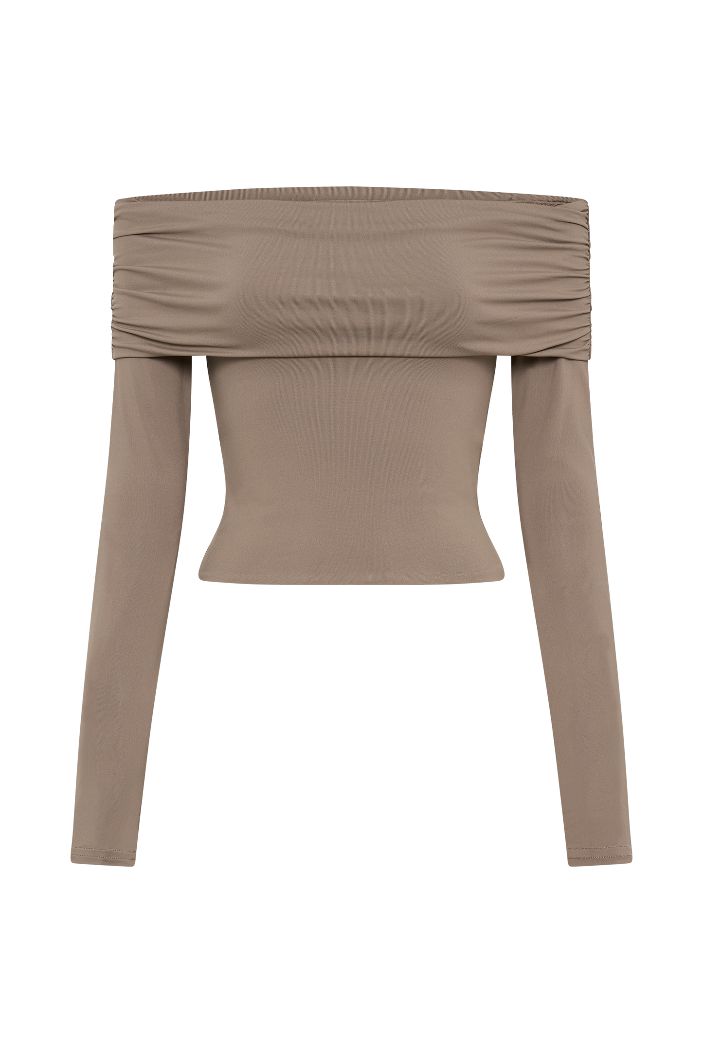 Recycled Nylon Off Shoulder Top