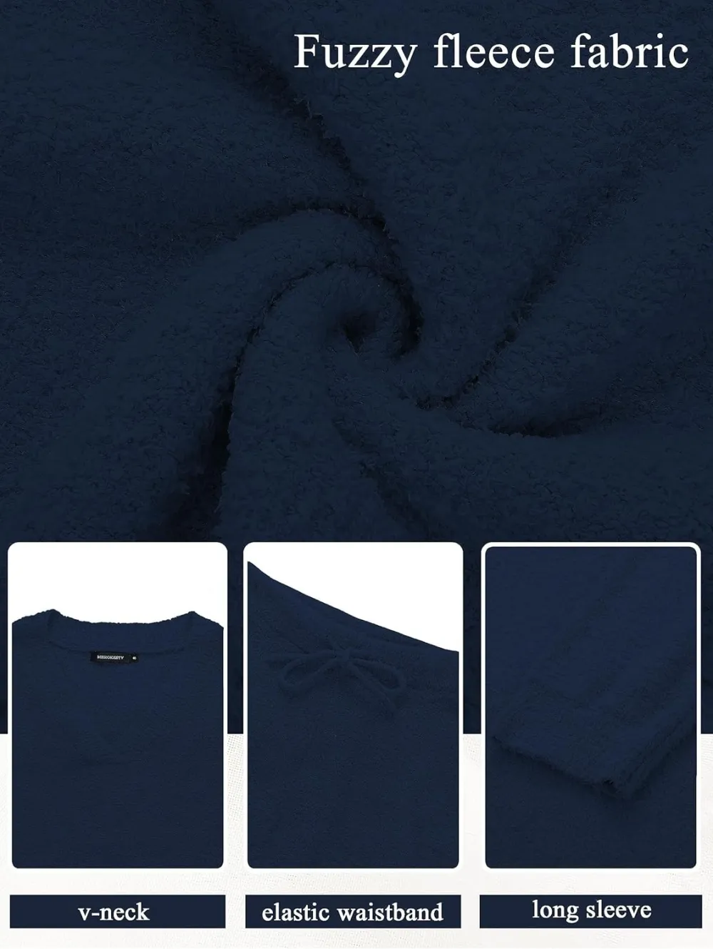 Women's Lounge Sets 2025 Fall Fashion 2 Piece Outfits Sweater Pajama Set