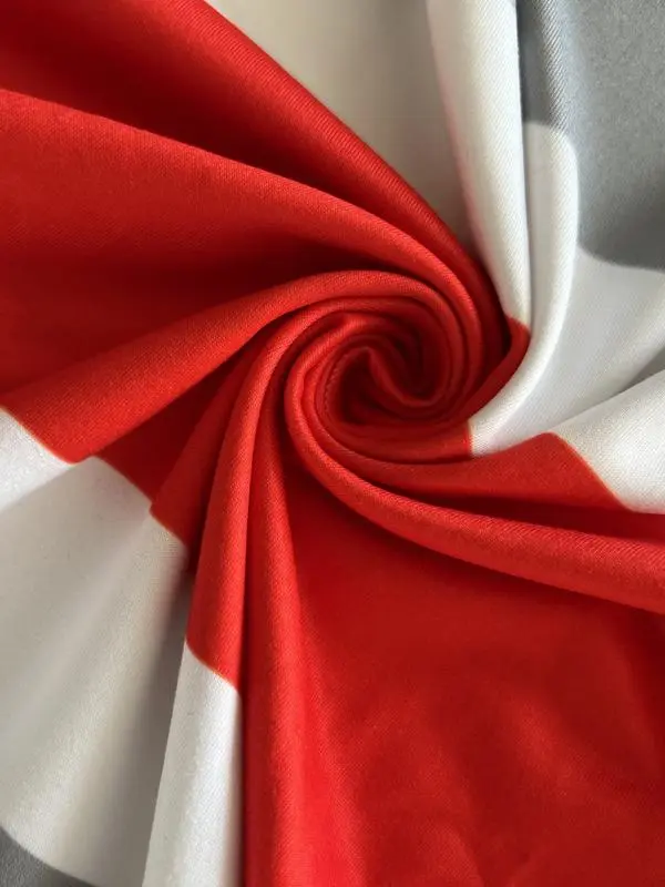 Women's Plus Size Striped Print Short Sleeve Top & Pants Two-piece Set