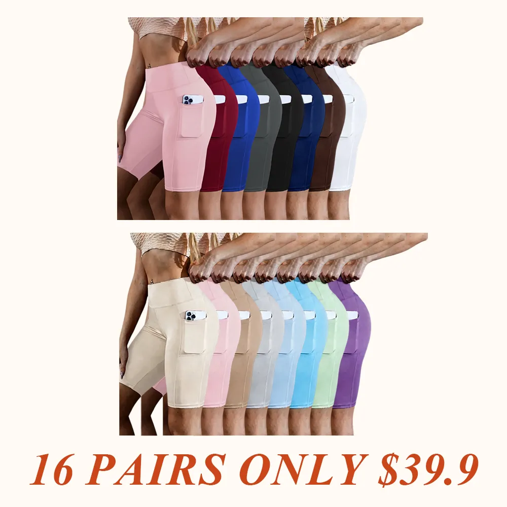 High Waist Athletic Yoga Shorts,Soft Shorts,Breathable