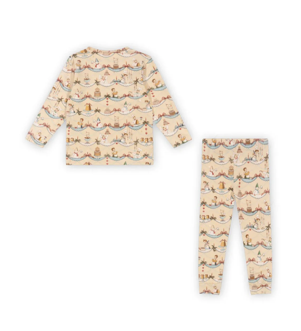 basic blouse/pants set gots - sugar pie