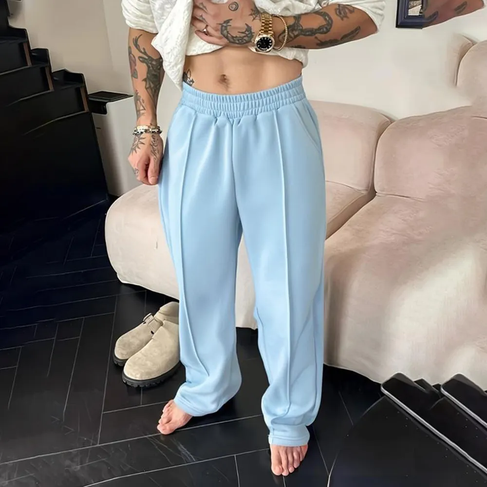 Men's and Women's Casual Street Style Joggers, High-Street Hip-Hop Design, Comfortable All-Season Pants for Daily Wear