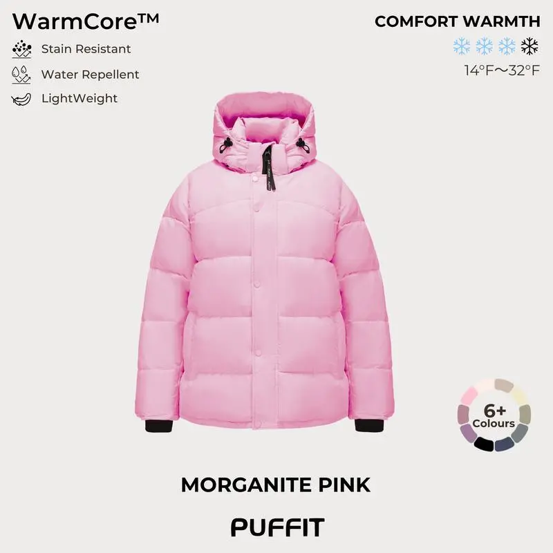 Premium Detachable Hooded Down Jacket