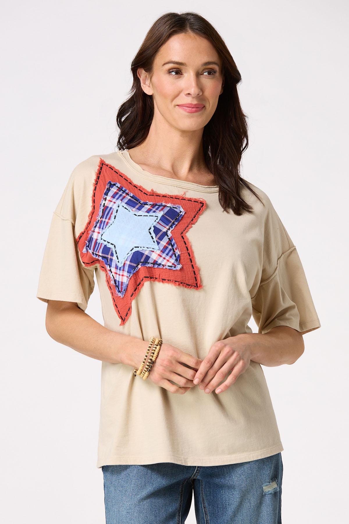 American Star Embellished Top