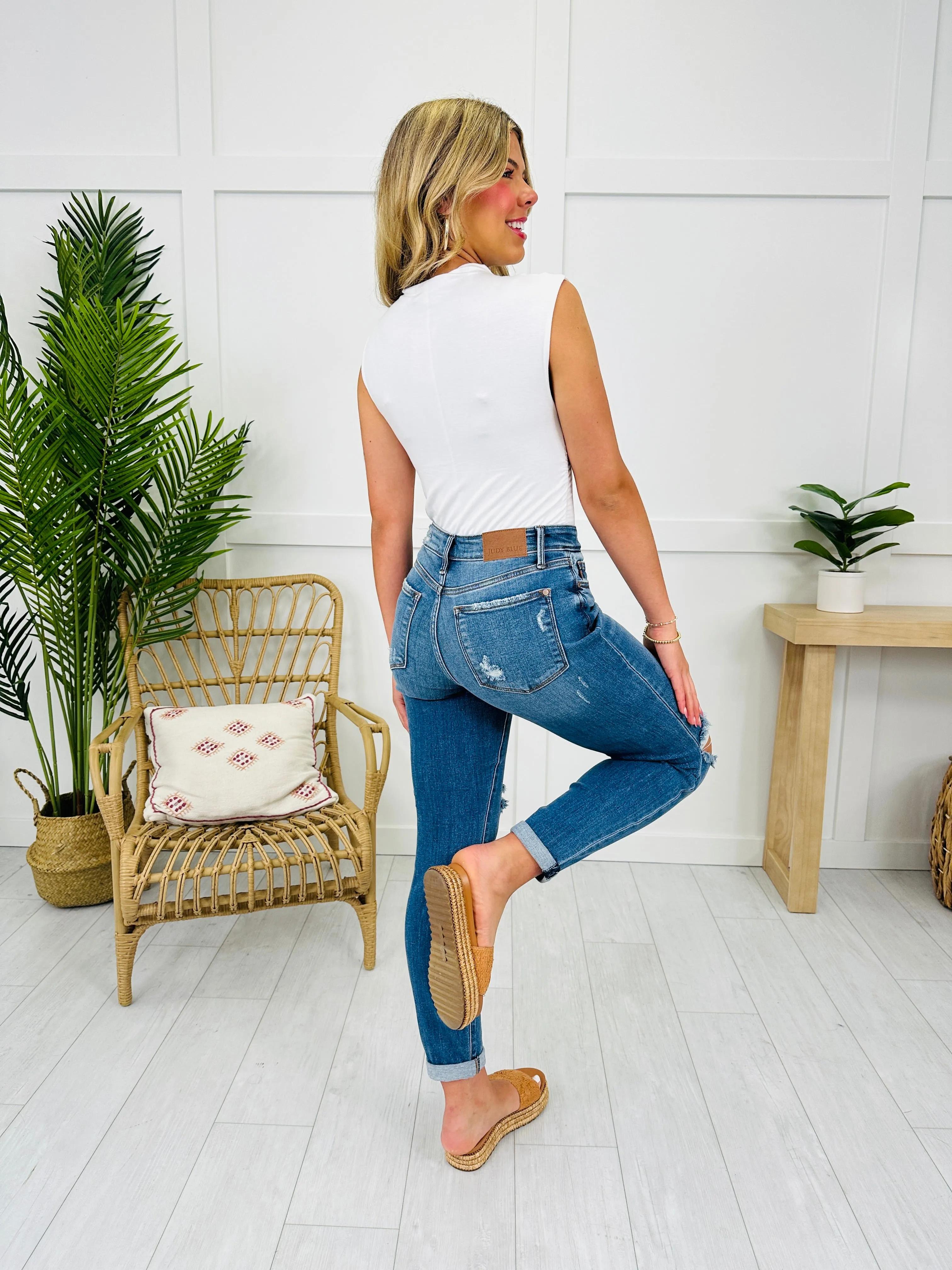 Judy Blue Vintage Revival Boyfriend Jeans