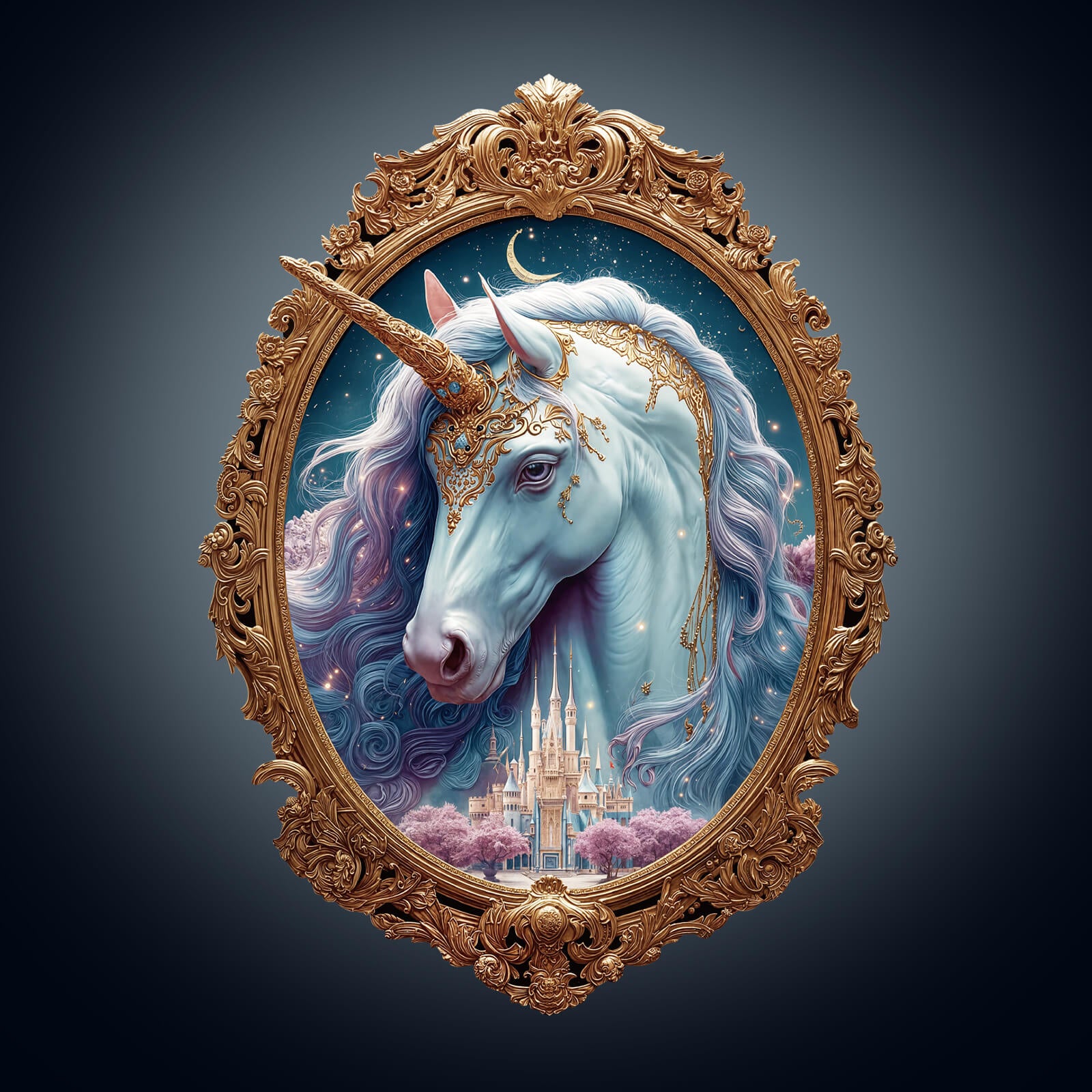 Unicorn Mirror Wooden Jigsaw Puzzle