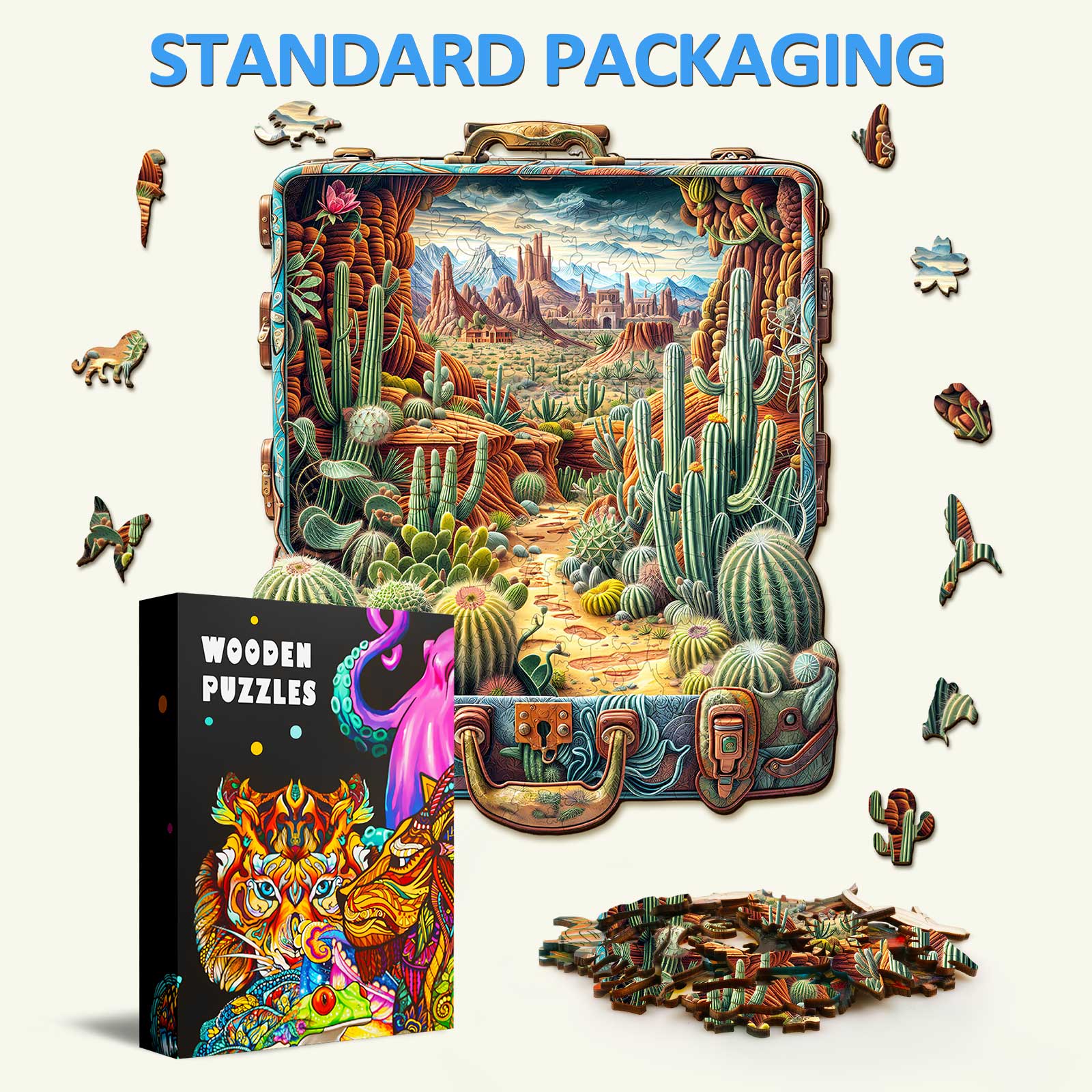 Desert Odyssey-2 Wooden Jigsaw Puzzle