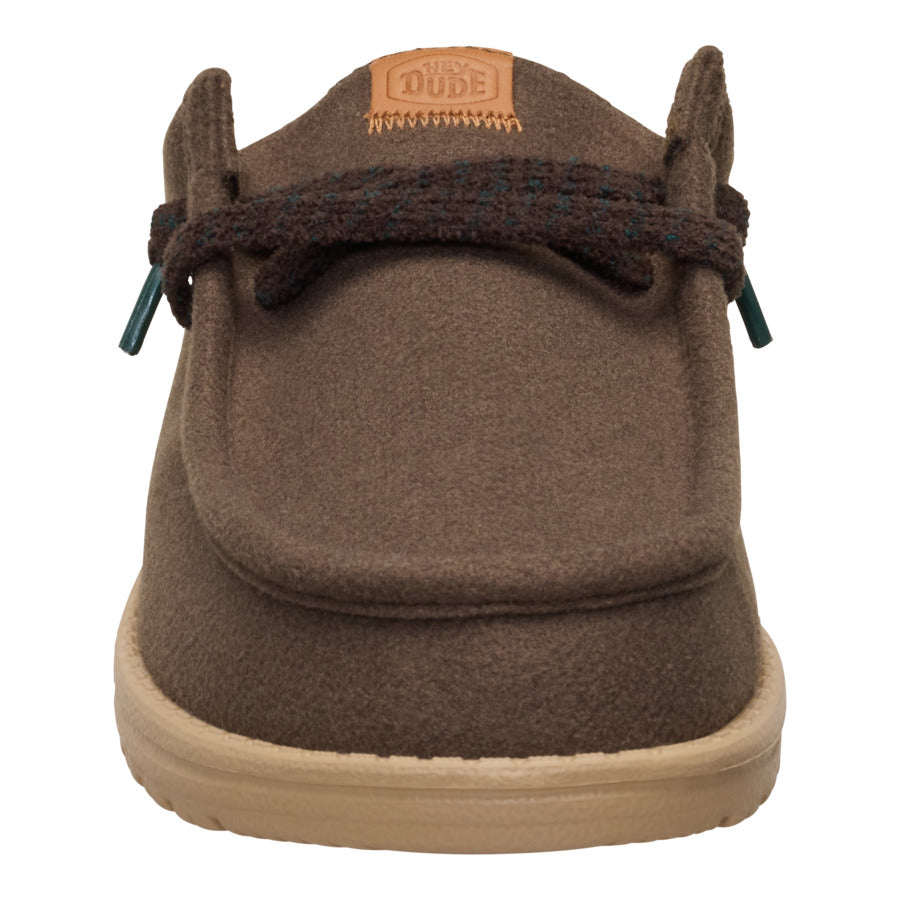 Wally Slip Cozy Plaid - Major Brown/Multi