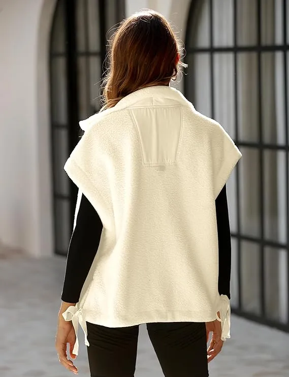 Women Warm Sherpa Fleece Vest