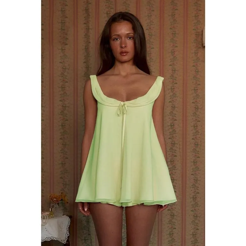 ​​Women's Sleeveless U-Neck Top & Shorts Set (Just $3 Each!)