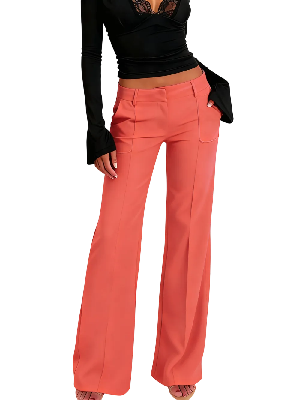 Women's casual fashion suit pants