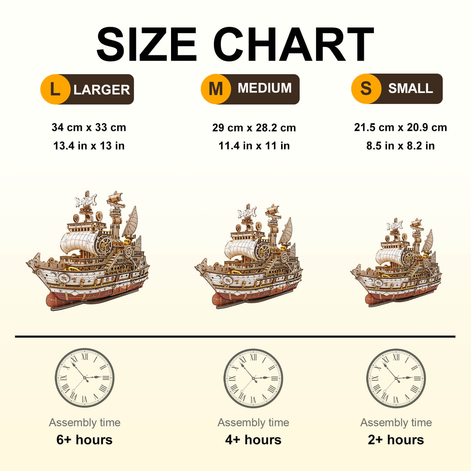 3D Jigsaw Puzzle Cargo Ship Wooden Jigsaw Puzzle