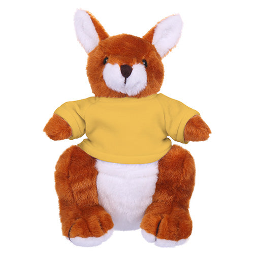 Soft Plush Kangaroo with Tee 8inch