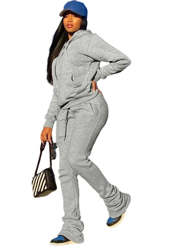 Womens Sweatshirt 2 Piece Pants Set