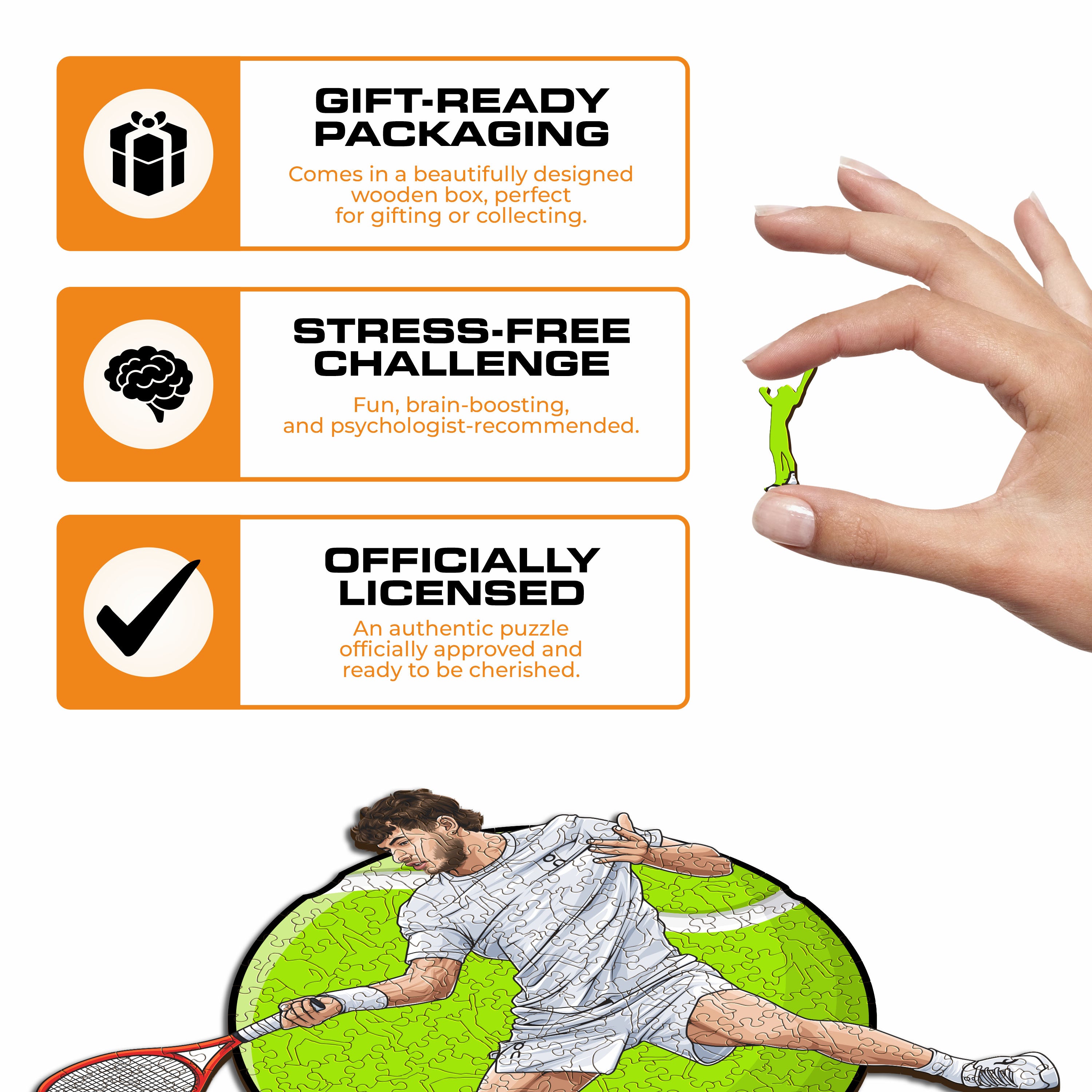 Flavio Cobolli - Wooden Puzzle