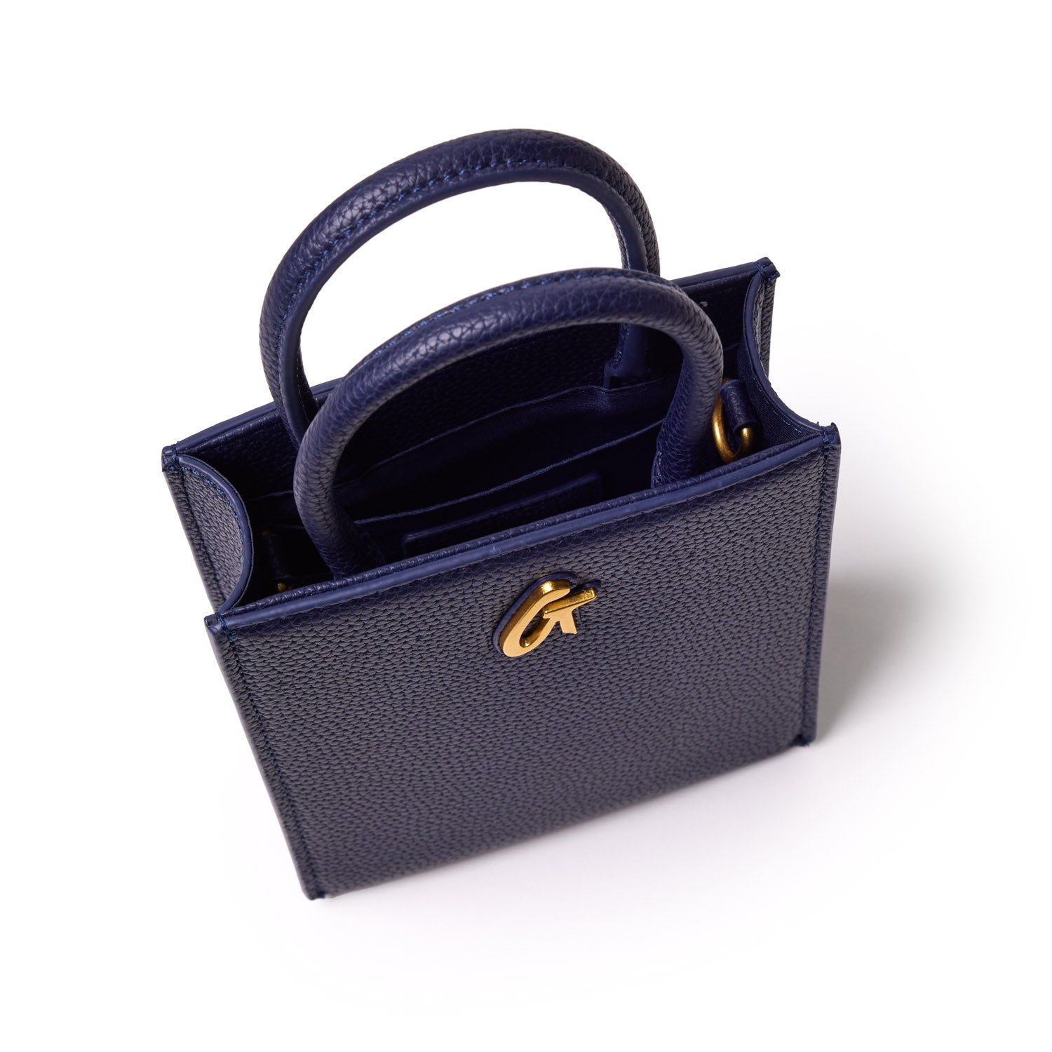 MINI PEBBLE TOTE - NAVY