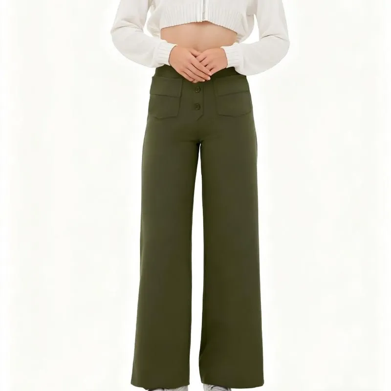 Women's High Waist Casual Pants
