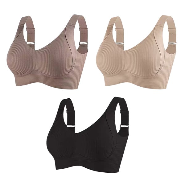 ✨🎁 Buy 1 Get 3 Packs(Each only £5.6) 🔥 Super firming bra | Wire-free push-up bra 👍 No more sagging breasts