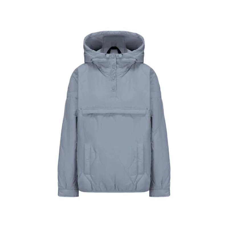 Women's Packable Baggy Fall Puffer Hoodie Coat