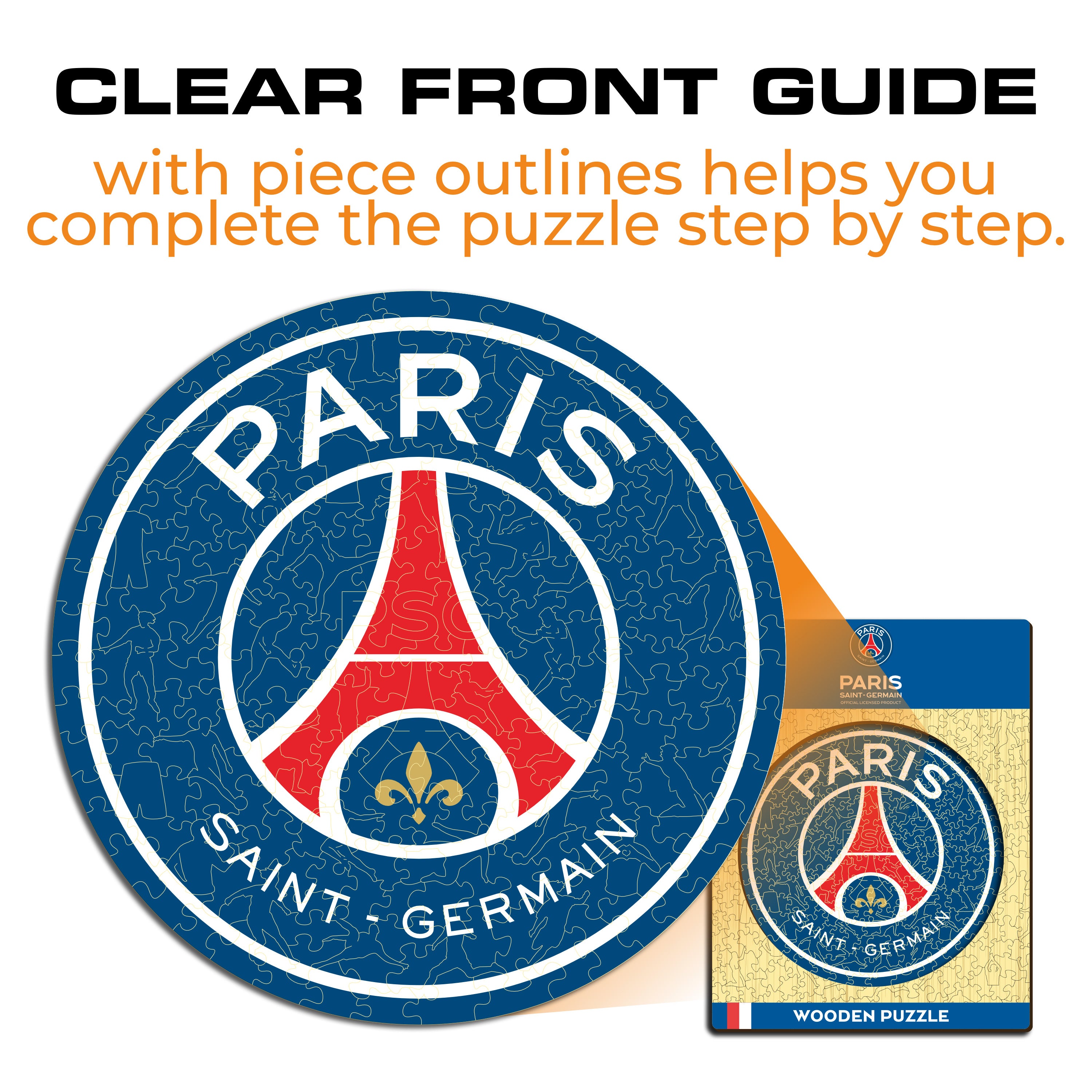 PSG FC® Logo - Wooden Puzzle