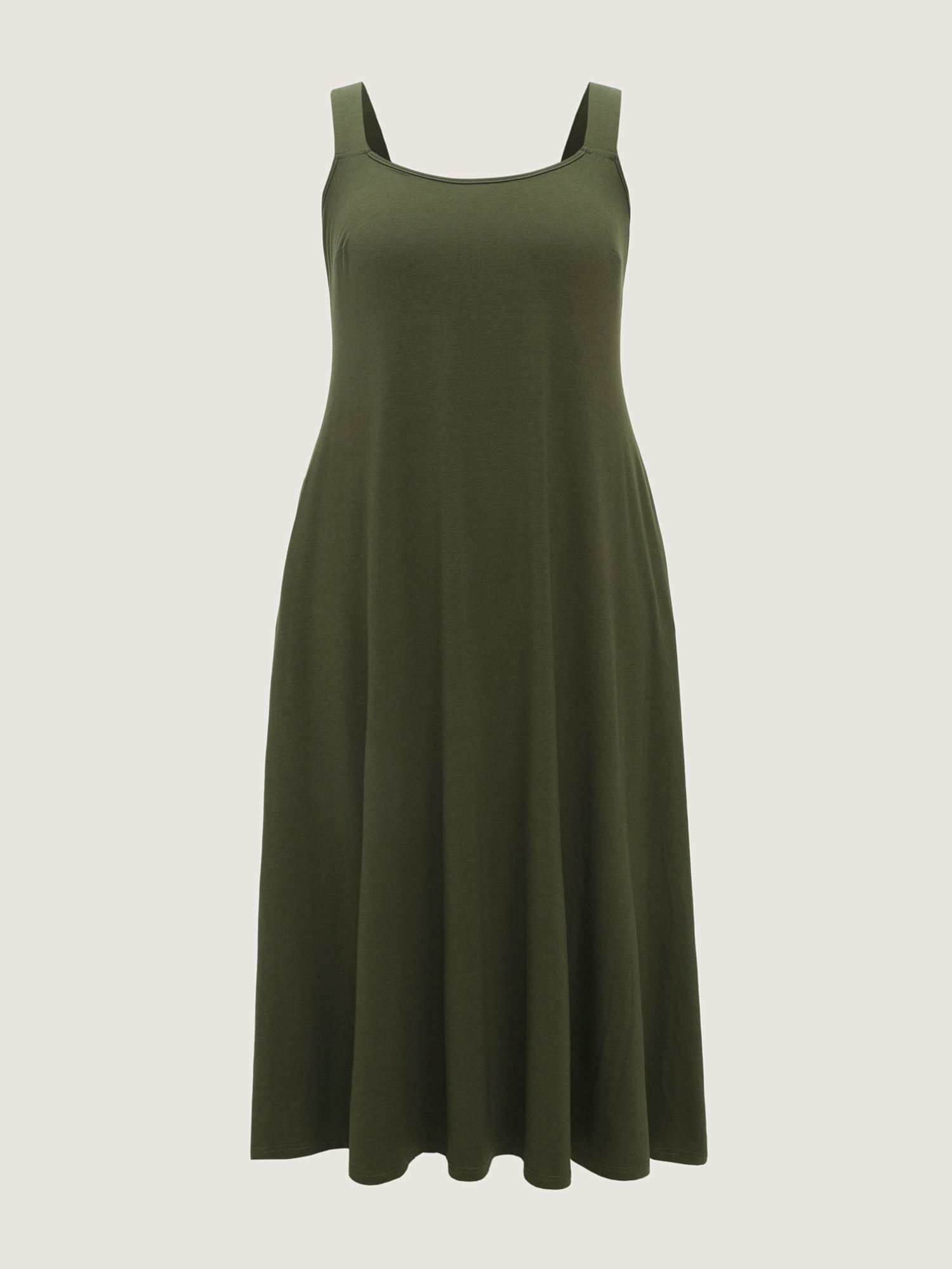 Supersoft Wide-Strap Relaxed-Fit Maxi Dress