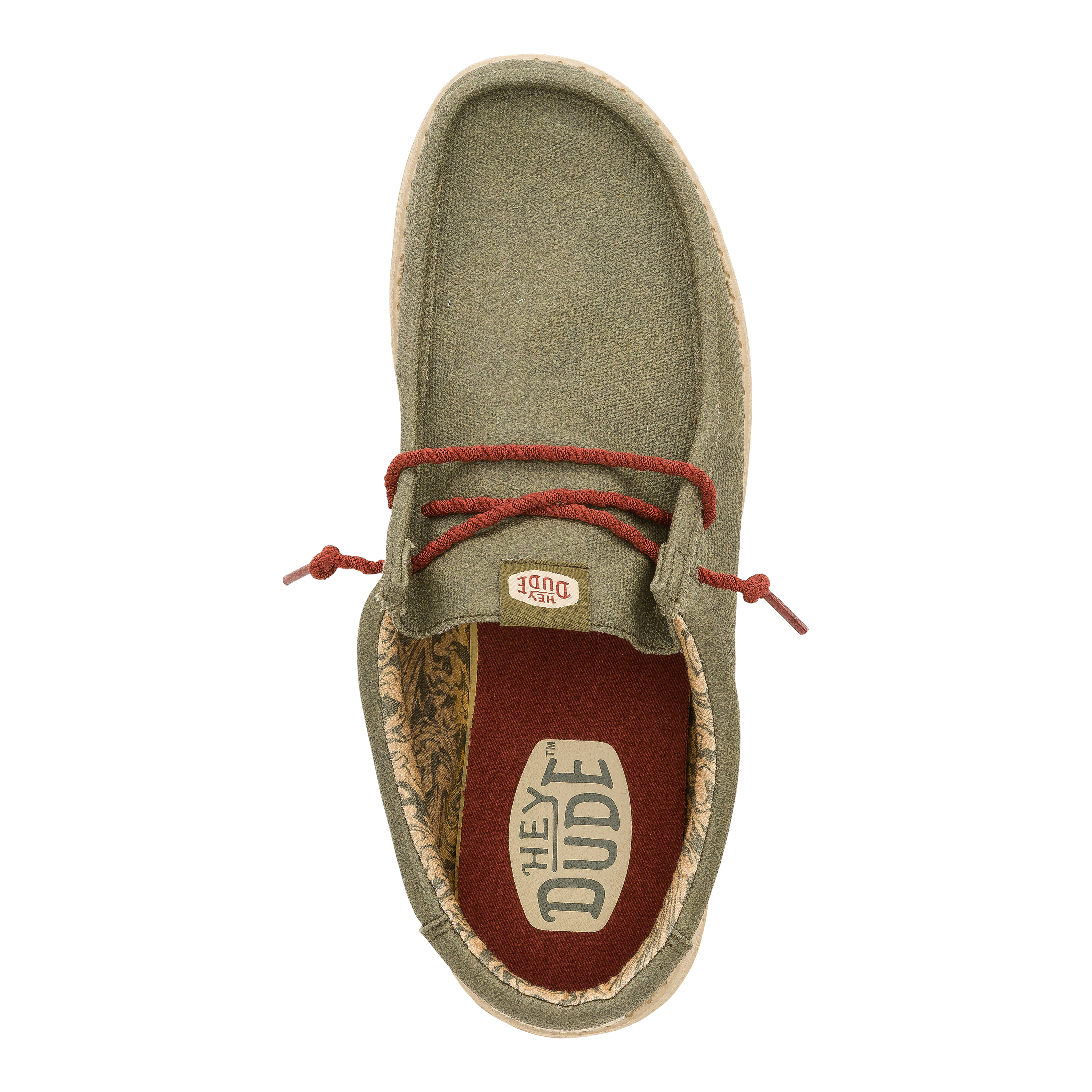 Wally Waxed Canvas Olive