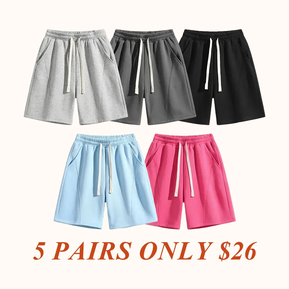 Men's Solid Pocket Waist Shorts, Lightweight Breathable Shorts, Casual Breathable Comfortable Shorts for Running Gym Workout