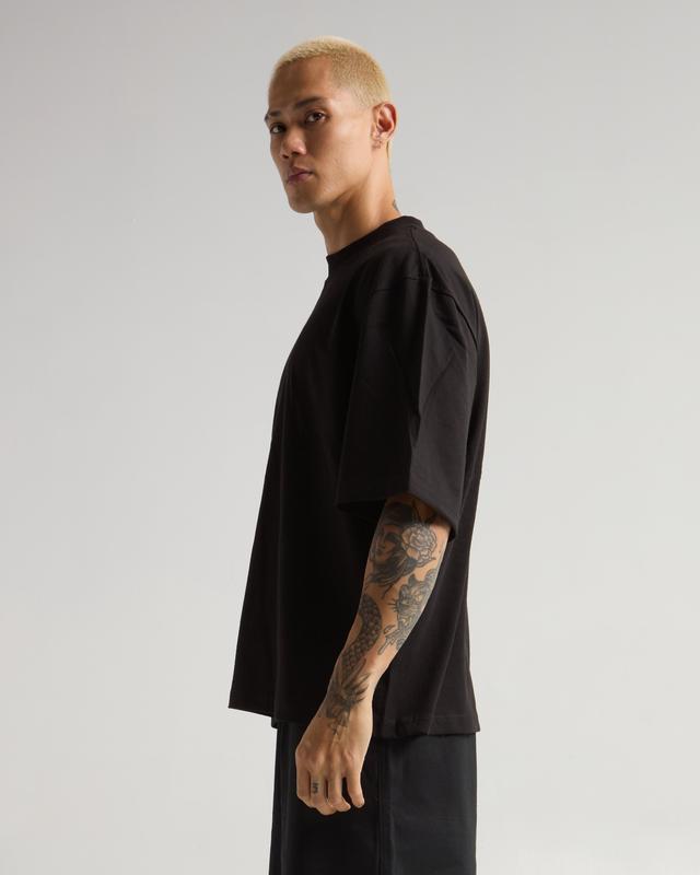 Men’s Heavyweight Oversized Cotton T-Shirt (Relaxed Fit)