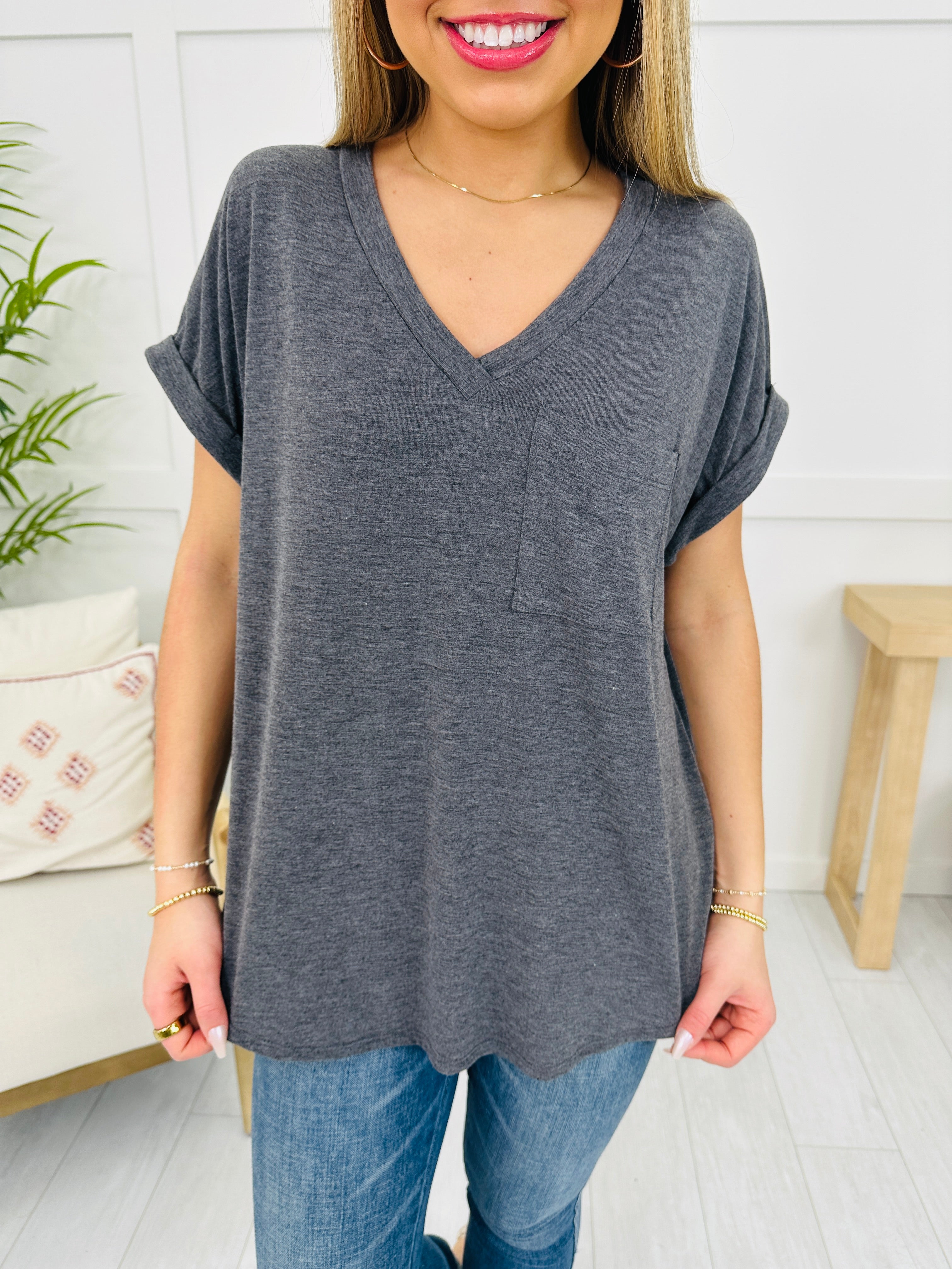 Just My Vibe Top- Multiple Colors!