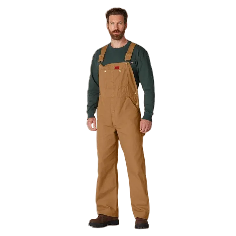 🔥Last Day Promotion!Men's Denim Bib Overalls, Workwear with Adjustable Straps and Convenient Tool Pockets