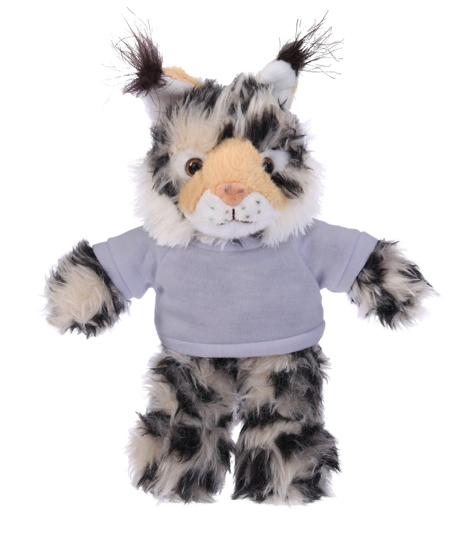 Floppy Wild Cat with Tee 8inch