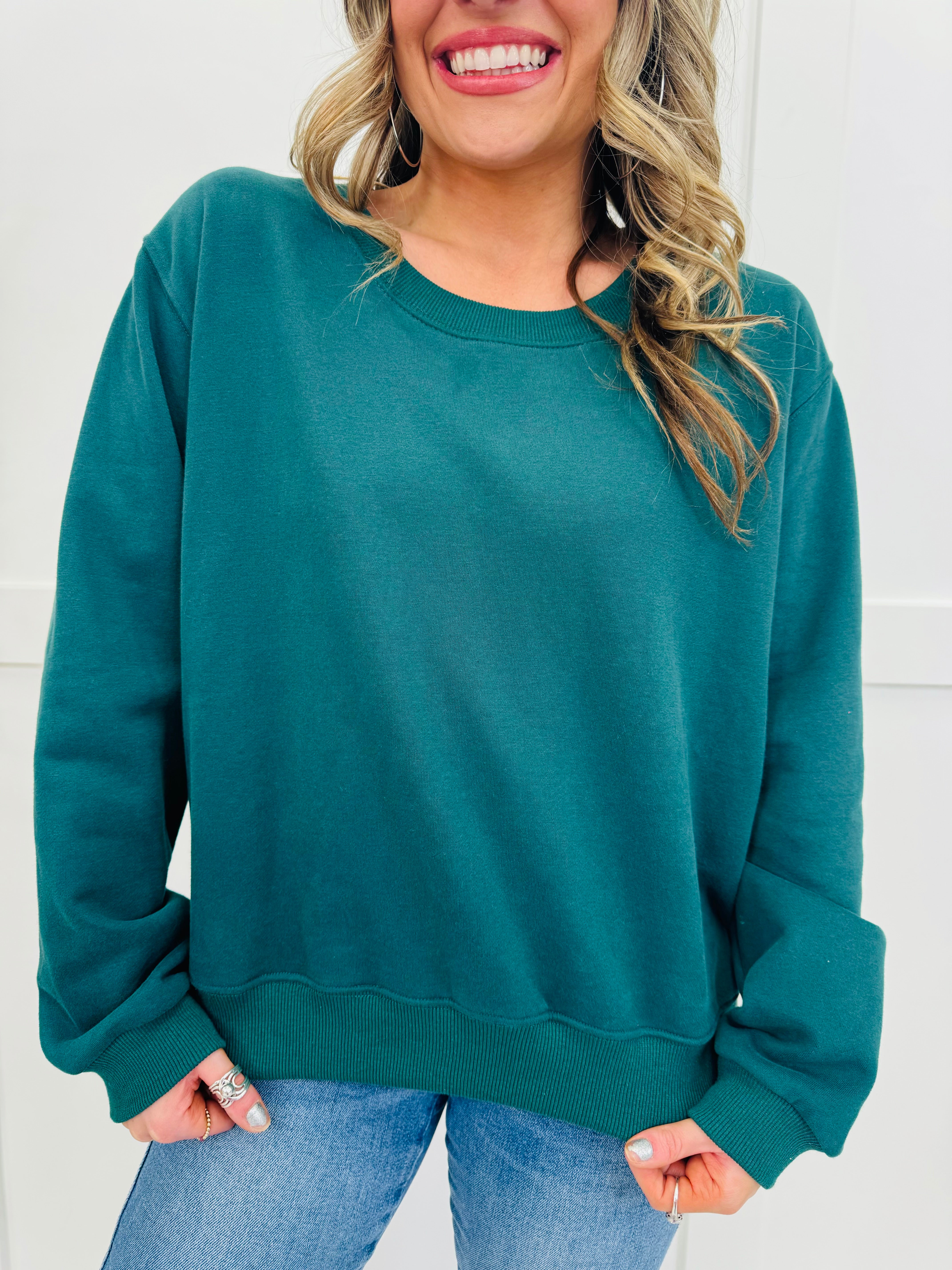 REG/CURVY MOCO Exclusive Basic Babe Pullover- Multiple Colors!